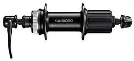 Galinė įvorė Shimano CUES FH-QC300 135mm QR Disc C-Lock 8/9/10/11-speed