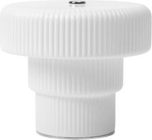 Ferm Living Stalinė belaidė lempa Ripple, balta