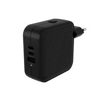 Hyper - HyperJuice 70W USB-C GaN Travel Charger (3C+1A) - Black