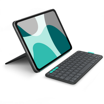 Logitech - Flip Folio  for iPad Pro & Air 11'' - Graphite - Nordic
