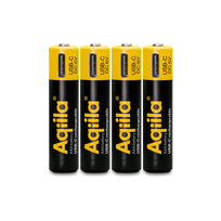 Aqiila - USB-C Rechargeable Battery - Size AAA - 600 mAh - 4 pack