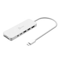 J5create - Eco-Friendly USB-C Multi-Port Hub With Power Delivery - White