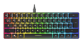 Speedlink - LETOS RGB 60% Gaming Keyboard - US Layout - Black