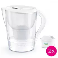 3,5 l talpos filtravimo ąsotis „Marella XL“ + 2 PRO, baltas