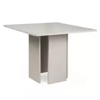 Valgomojo stalas „Gasper“, 100 cm, kvadratinis, kašmyro spalvos