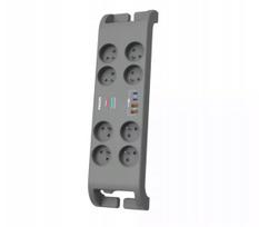 Philips Surge protector power strip 8 sockets 4xUSB | Phil-SPN8180GA/60 | 4895229177437
