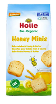 Džiūvėsėliai su sviestu ir medumi nuo 12 mėn., biodinaminiai, Holle, 100 g
