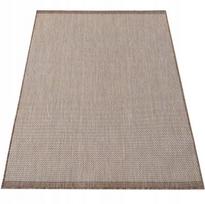Dvipusis kilimas 14 Brown 80X150, tinka naudoti terasoje ar balkone
