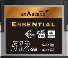 Atminties kortelė ExAscend Essential CFast 2.0 512GB | EXSD3X512GB | 6972904950597