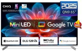 Televizorius CHiQ M65QA9 65", UHD MiniLED Google TV DLG 120 Hz | M65QA9 | 8592344205484