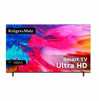 Televizorius Kruger&Matz 55" UHD išmanusis DVB-T2/S2 H.265 Hevc | KM0255UHD-V3 | 5901890127905