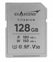 Atminties kortelė ExAscend Titanium UHS-I V30 128GB | EX128GSDU1-M | 6972904958197