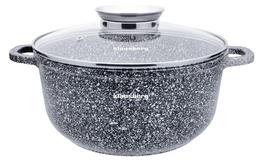 Klausberg aliuminio puodas su marmurine danga, Ø22 cm, 3,3 l, KB-7521