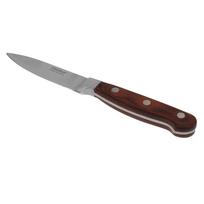 Kinghoff peilis 9 cm, nerūdijančio plieno, su Pakka medienos rankena, KH-3436