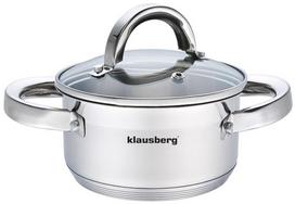 Klausberg 12 cm nerūdijančio plieno puodas, 0,5 l, KB-7120