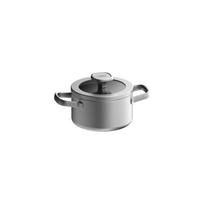 BergHOFF 16 cm troškintuvas su dangčiu - Graphite serija nerūdijantis plienas su tolygiu šilumos paskirstymu