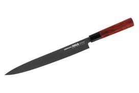 SAMURA OKINAWA akmens plovimo Yanagiba peilis, 270 mm, japoniškas aukščiausios kokybės suši peilis