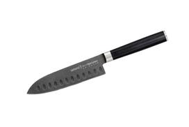 Samura MO-V Stonewash Santoku peilis 5.4 - aukščiausios kokybės japoniško plieno virtuvinis peilis tiksliam pjovimui ir geresniems kulinariniams rezultatams