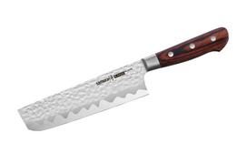 „Samura Premium“ japoniško plieno peilių šepetėlių laikiklis – elegantiškas juodo kvadrato dizainas, 10 x 10 x 22,5 cm optimaliam virtuvinių peilių laikymui