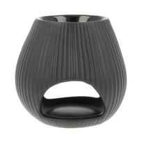 SCENTCHIPS OVAL LOW BLACK kvapų vaško šildytuvas