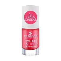 ESSENCE WHAT A TINT STAINING lūpų ir skruostų priemonė, 4,9 ml