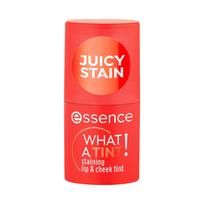 ESSENCE WHAT A TINT STAINING lūpų ir skruostų dažų pieštukas, 5,5 g