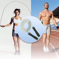 Jumping ropes,Cordless Jump Rope for Fitness, Adjustable Jump Rope for Workout, Silicone Handle with Ball Bearing,black-long rope