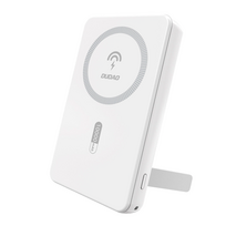 Powerbank Dudao K14S+ 10000mAh 20W USB-A / USB-C / MagSafe su stovu - balta