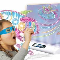 WOOPIE magnetinė 3D piešimo lenta su LED apšvietimu