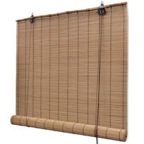 Roletas rudos spalvos 140x160cm bambukas
