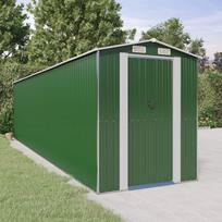 Sodo pašiūrė žalia 192x772x223cm galvanizuotas plienas