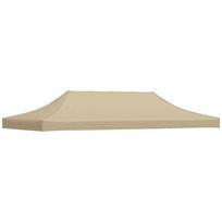 Proginės palapinės stogas smėlio spalvos 6x3m 270 g/m²