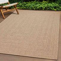 Kilimas ZIZUR 120x120cm džiuto imitacija vidaus ir lauko