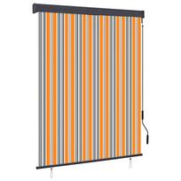 Lauko roletas geltonos ir mėlynos spalvų 140x250cm