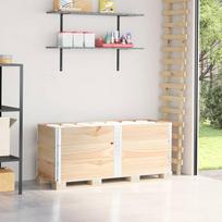 Padėklų apvadai 3vnt 150x50cm pušies medienos masyvas