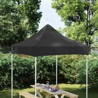 Proginės palapinės stogas juodos spalvos 2x2m 270 g/m²