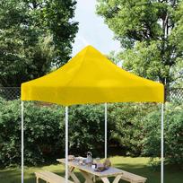 Proginės palapinės stogas geltonos spalvos 2x2m 270 g/m²