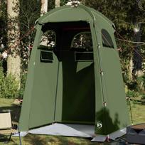 Dušo palapinė žalios spalvos atspari vandeniui