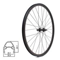 Priekinis ratas ZLA-019 26" // V-Brake, 28H, veržlės, dvigubas, kniedytas, aliuminis