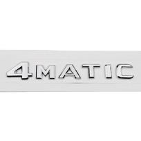 Automobilio modifikuotas raidinis ir skaitmeninis C63S E63S 4 Matic metalinis plastikinis automobilio galinis lipdukas, tinkantis visiems automobiliams 3D raidinis ir skaitmeninis automobilio bagažinės lipdukas NO.1