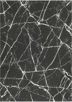 Kilimas Elle, 200 x 290 cm, 100% perdirbtas poliesteris, juodas