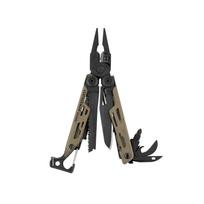 LEATHERMAN SIGNAL with 19 Fire and Rescue and Disaster Multi-Tool Functions, Starter, Whistle, 25-Year Warranty, Camping, Survival, Preparedness, sidabras