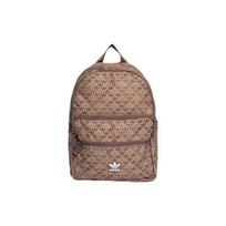 Adidas Originals 20,5 L pintų raidžių rašto poliesterio kuprinė Unisex kuprinė Ruda IU0010 Brown gray