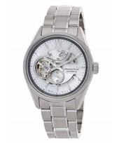 Orient „Star Contemporary“ nerūdijančio plieno karkasas, sidabrinis ciferblatas, automatinis RE-AV0125S00B 100M vyriškas laikrodis sidabras