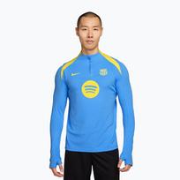 Vyriški futbolo marškinėliai su ilgomis rankovėmis Nike FC Barcelona Strike Elite SE Drill Top University Blue/Opti Yellow/Opti Yellow