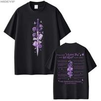 Powerless Kai Azer I Love You Paedyn Graphics T shirt for Men Women Hiphop Streetwear Oversized Tops 100 Cotton TShirt S