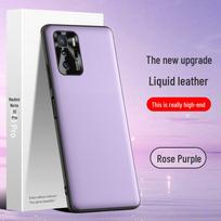 Redmi Note10 Pro Case: Liquid Leather Shell, Anti-Fall Protector, One-Piece Design. Redmi Note 10 Pro