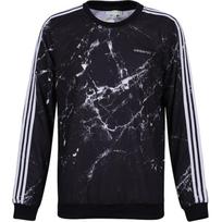 Adidas Sportinis Laisvalaikio Apvalios Kaklo Megztinis Ilgomis Rankovėmis Džemperis Vyriškas Džemperis Juodas BQ6809 XL