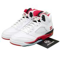 Air Jordan 5 Retro Fire Red 'Black Tongue' AJ5 HQ7978-101 2025 Vyriškas dydis 42