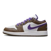 Air Jordan 1 Low GS Palomino Wild Berry White 553560-215 36